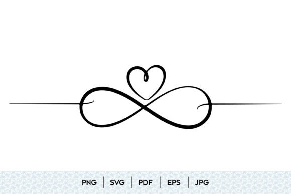 Download Infinity Heart One Line SVG - One line svg Collection
