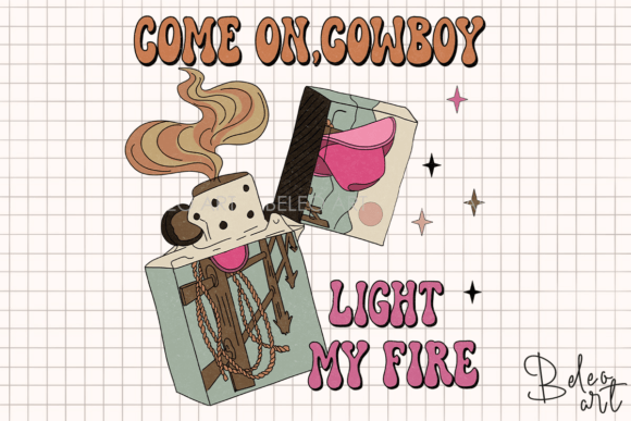 Download Come on Cowboy Valentine PNG Sublimation - Premium Resources