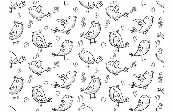 Download Bird Pattern - Bird pattern Collection