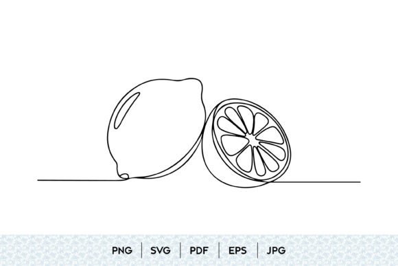 Download Lemon Fruit One Line SVG - One line svg Collection