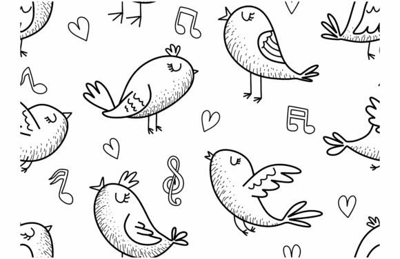 Download Bird Pattern - Bird pattern Collection